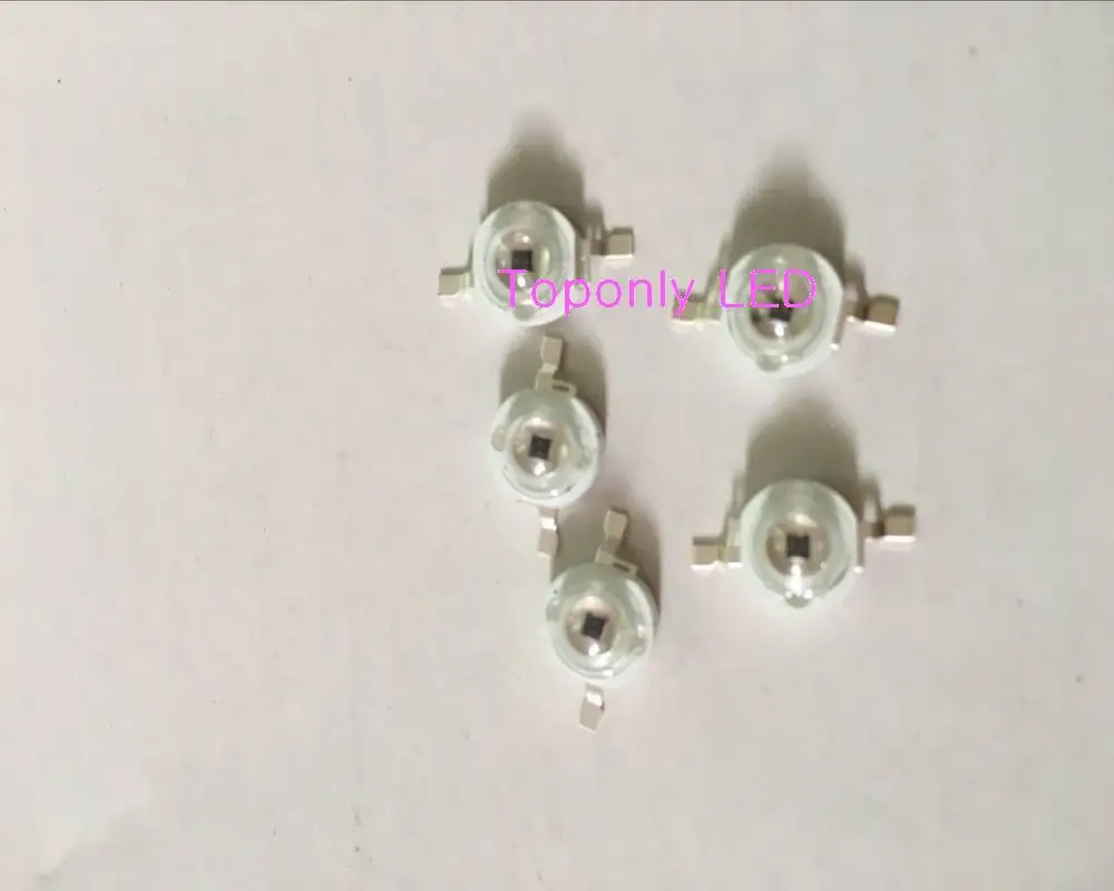 Светодиодная лампа высокой мощности 1 Вт красный цвет фотоэлемент 6 в 200 мА длина