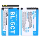 Аккумулятор DLL 1300 мАч, аккумулятор BL5CT для Nokia 5220XM, аккумулятор 6730, батарея для Nokia 5220XM, батарея для Nokia 5220XM, батарея для Nokia 6303C, 5220, 6303C, 6730c, C5, 6303i,