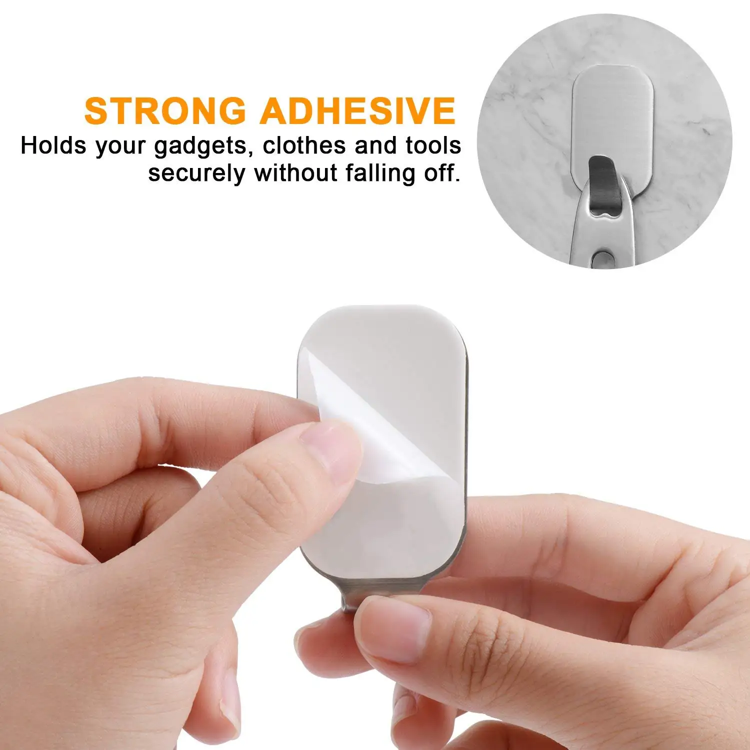 Сверхпрочные настенные крючки из нержавеющей стали ультра сильная