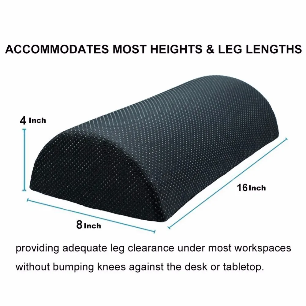 Подушка для отдыха на ногах с полуцилиндром подушка эффектом памяти ног