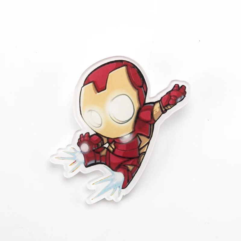 Marvel Badges Avengers Brooch Pins Thor Pin Movie Endgame Jewelry Iron Man Captain America Spiderman Brooches For Women Men Gift