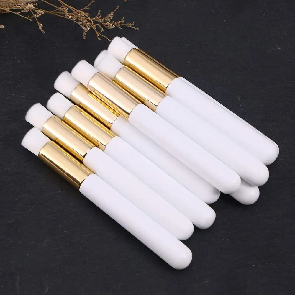 

10pcs/lot Women Face Nasal Pore Nose Cleaning Brush Makeup Accessories Cosmetic Tools Nose Washing Brush Flat