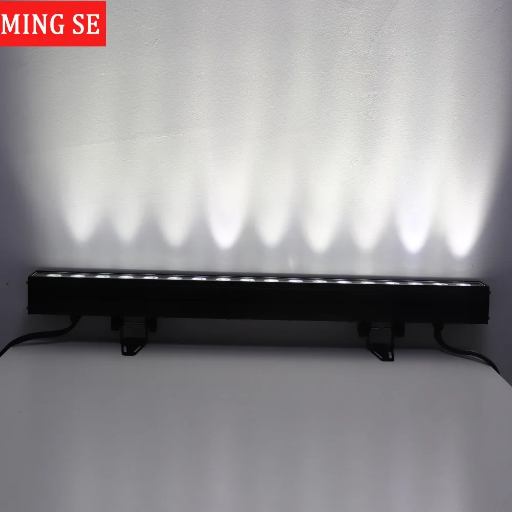 18x12 Вт RGBW 4in1 светодиодный бар светодиодные лампы для украшения стен, светильник DMX512 мыть стены светодиодный уличный светильник диджей бар вечерние платье для выступлений светильник
