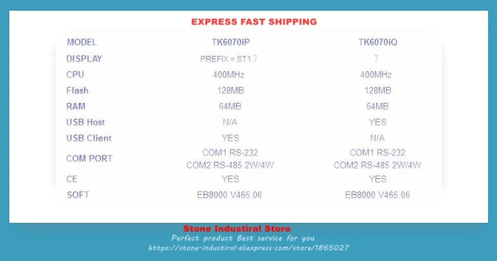 TK6071iQ ET070 MT4434T MT4434TE MT6071IP DOP-B07S411 7 дюймов Сенсорный экран Панель HMI
