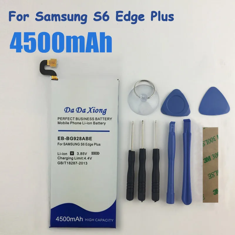 4500 мА/ч EB BG928ABE батарея для Samsung GALAXY S6 edge Plus G928T G928V G928S G9280 G928F G928A G928P Edge +