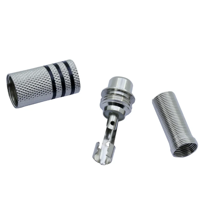 

100pcs/lot RCA Female Jack Socket with Spring Nickel Plated RCA Wire Connector Speaker Jack Adapter Wholesales