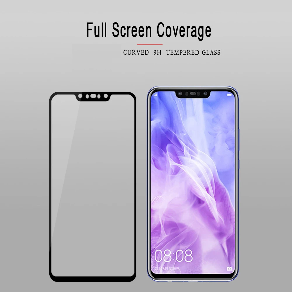 Закаленное стекло с полным покрытием для Huawei Mate 20 Lite Защитная пленка экрана Mate20 /