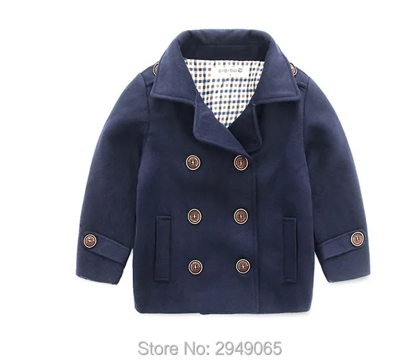 Пальто для мальчиков это двубортный костюм малышей в Корейском стиле 2016 года|suit
