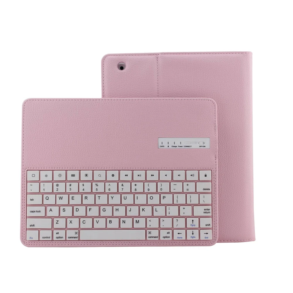 Клавиатура для iPad 2/3/4 Беспроводной Bluetooth клавиатура 9 7 дюймов съемный Флип