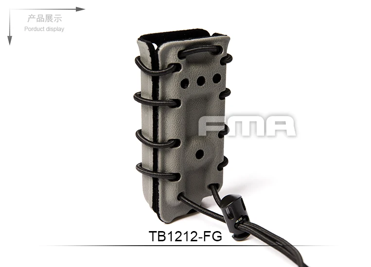 Открытый FMA Быстрый пистолет Mag Один Подсумок Перевозчик Для 45cap Molle w/Флокирование