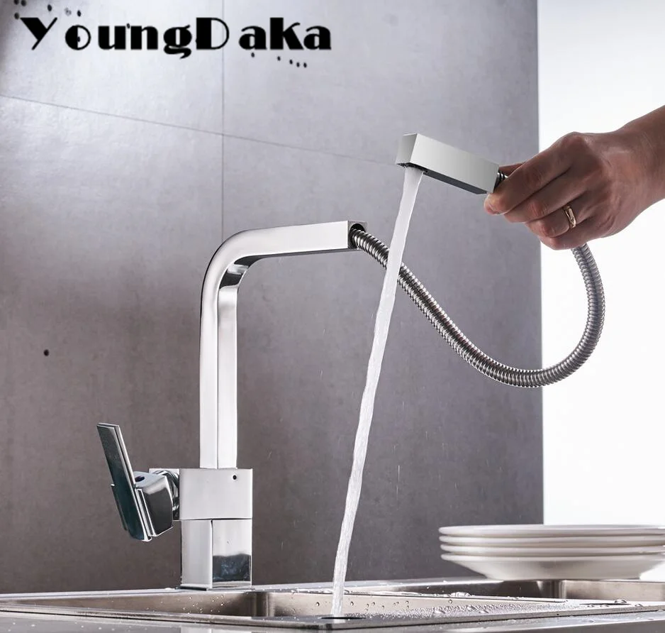 Новое поступление 2018 года Хромированный смеситель для кухонной раковины оптом и