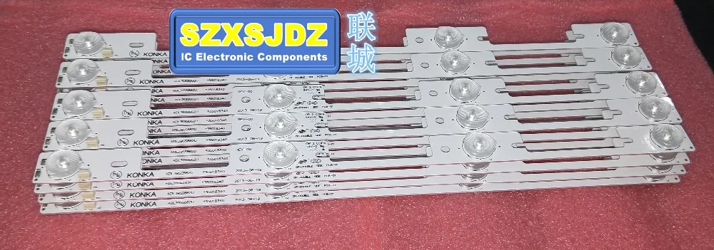Новинка 100 шт./лот KDL39SS662U 35018339 35018340 327 мм 4 светодиода 1 светодиод 6 в | Лампы и