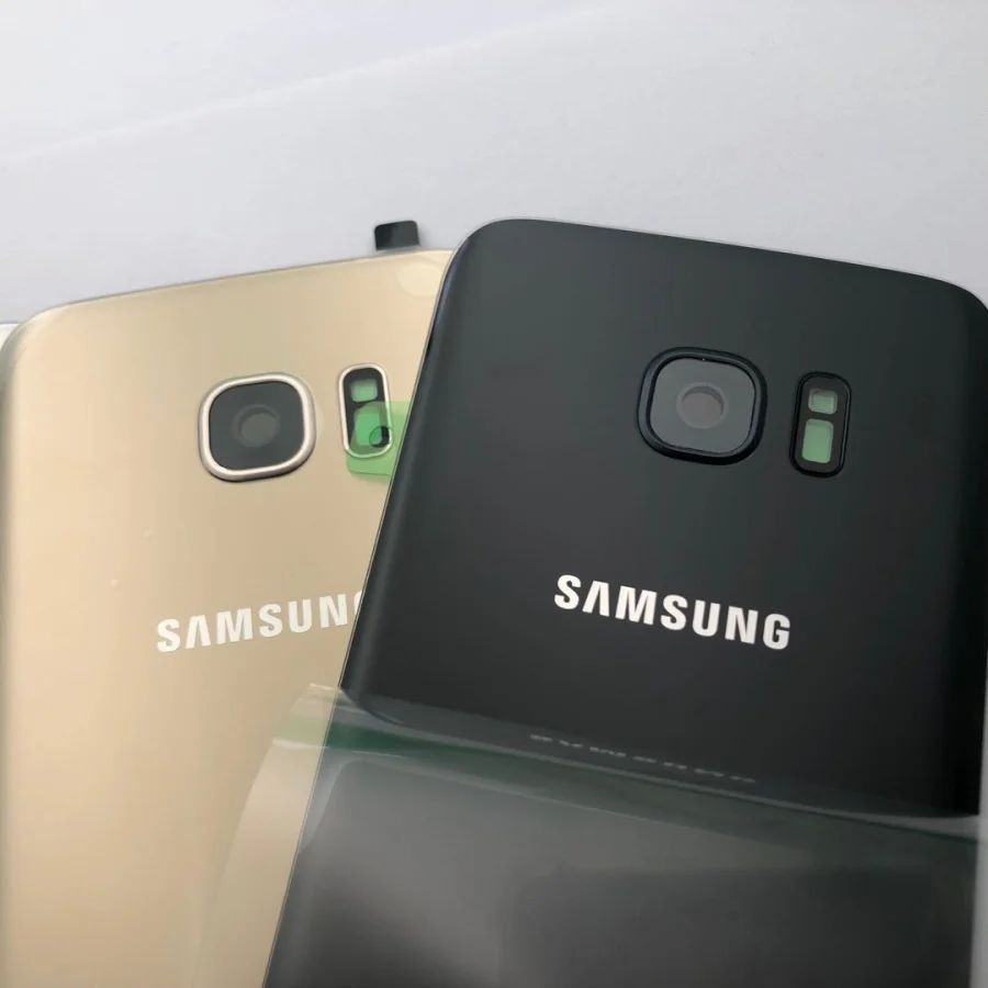 S7 оригинальная задняя крышка стекло для samsung Galaxy S7 G930 G930F S7 Edge G935F G935 батарея задняя крышка Дверь Корпус Замена
