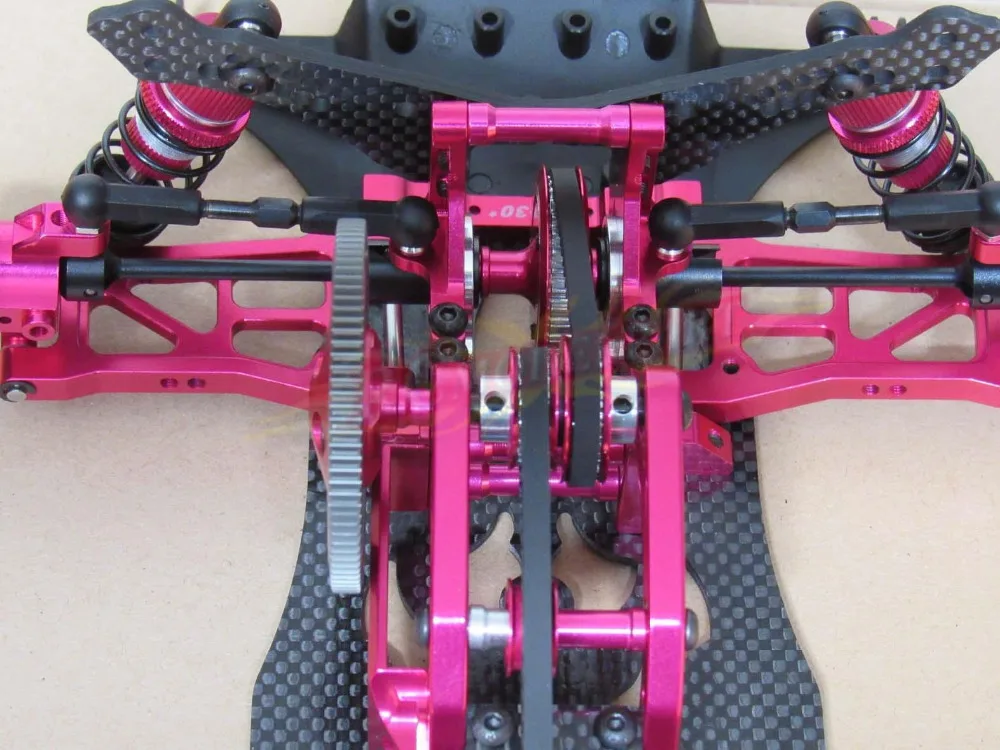 1/10 сплав и углерод SAKURA D4 AWD EP Drift гоночный автомобиль рама кузова Комплект# KIT-D4AWD