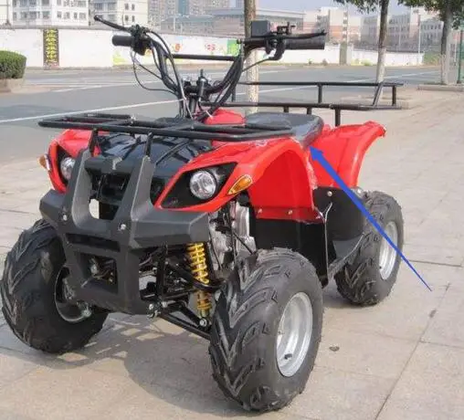 ATV Seat 50cc 70cc 90cc 110cc Mini Quad Saddle For small bull Chinese ATV (art.: 7a3aeb6ed) - 7a3aeb6ed