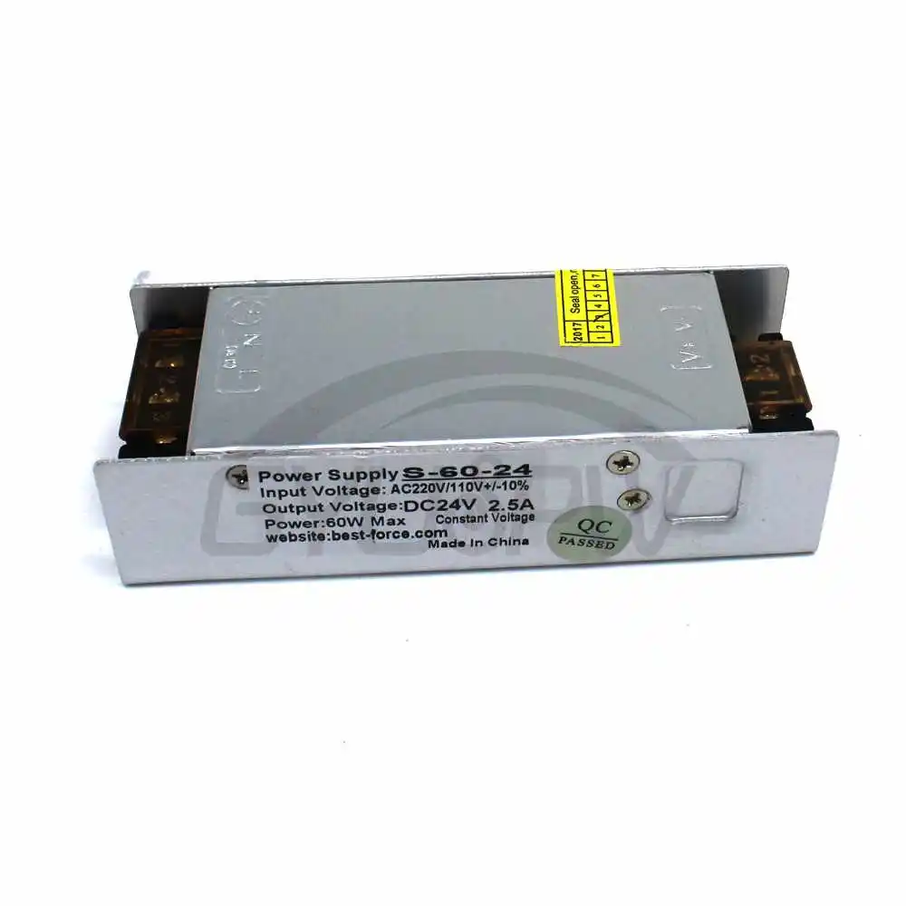 mini size DC24 power supply 2.5A 60W Led Driver Power adapter Transformer 110v 220v AC-dc SMPS for LED Strip Light CNC CCTV |
