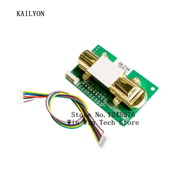 1PCS MHZ14 100% new NDIR Infrared Carbon Dioxide Sensor Module MH-Z14A Serial Port PWM Analog Output 0-5000ppm | Инструменты