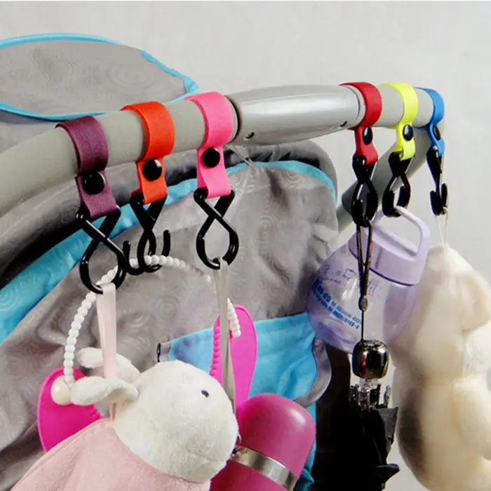 

Baby Stroller Hook Pram Pushchair Hanger Hanging Hooks Random Color Comfort Stroller Accessories