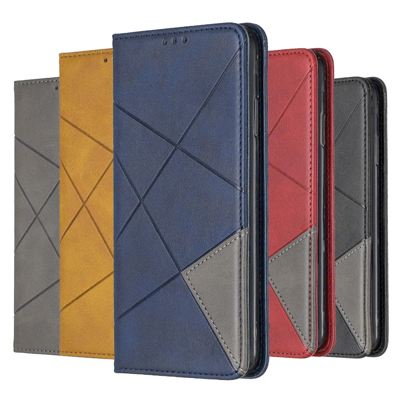 

Luxury PU Leather Phone Case For Huawei PSmart 2020 Mate 30 Pro P 40lite E P30 P SMART Z Stand Case Coque Wallet Cover
