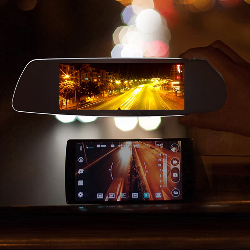 Vtopek 7 &quotсенсорный экран Автомобильная камера dash cam ночное видение g-сенсор