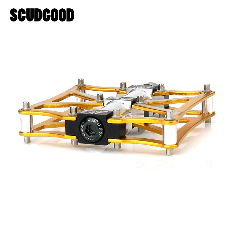 SCUDGOOD велосипедные педали супер широкий Сверхлегкий горный велосипед