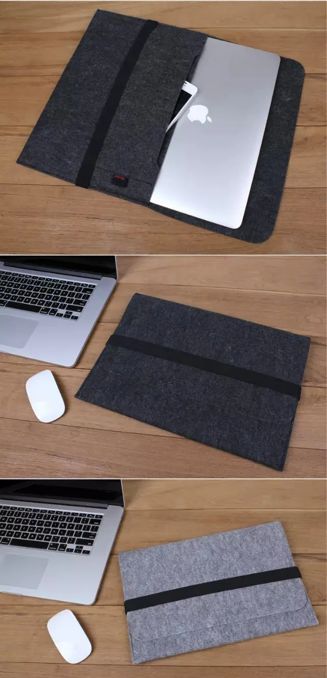 Чехол для 11 12 13 3 15 4 Премиум мягкий рукав сумка чехол ноутбука Macbook