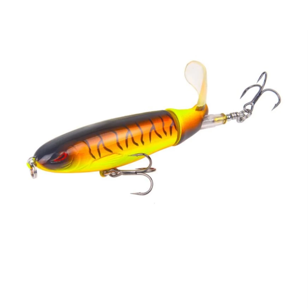 1 шт./лот Whopper plopper 10 см 13 г плавающий Поппер рыболовная приманка искусственная