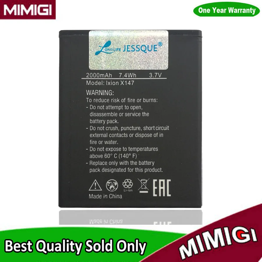 Brand New 2000mAh Battery For DEXP Ixion x147 x 147 Mobile Phone Accumulator AKKU | Мобильные телефоны и аксессуары