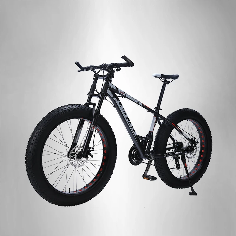 LAUXJACK горный велосипед алюминиевая рама 24 Скорость Shimano механические тормоза 26
