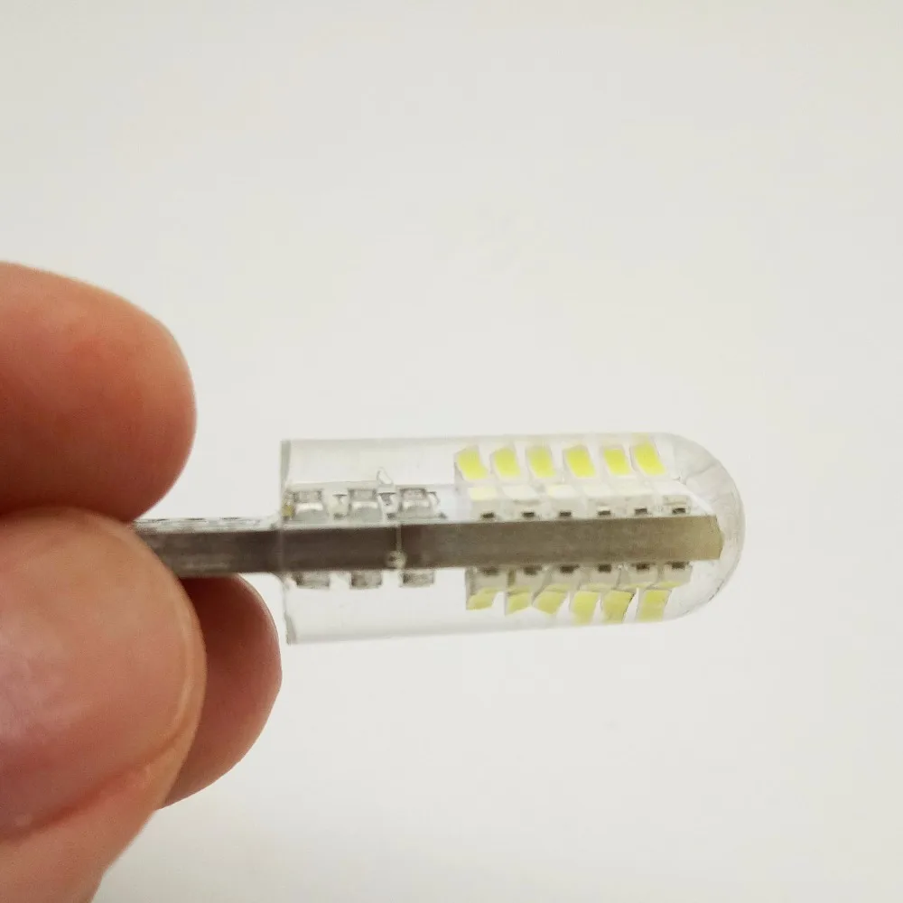 4 шт. T10 W5W 194 3014 24SMD хрустальные лампы белые 12В 24В светодиодные автомобильные