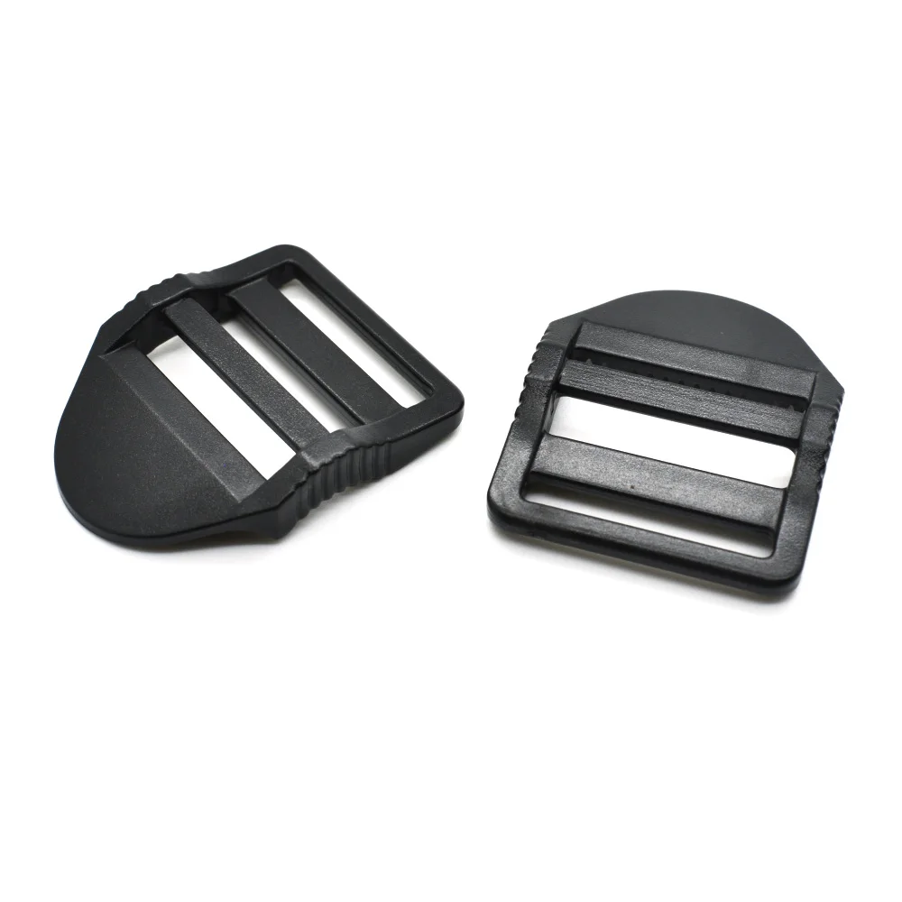 

Ladder Lock Slider Plastic Buckles Backpack Straps Webbin 20mm 26mm 31mm 38mm Black