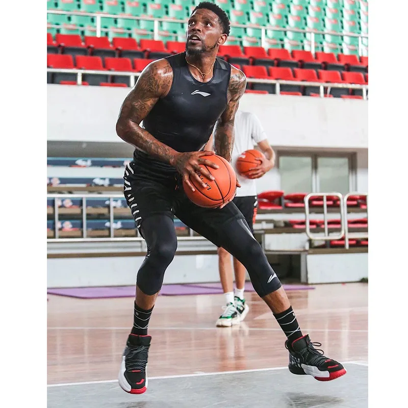 Мужские баскетбольные кроссовки Li Ning с подкладкой на весь день ABPP025 XYL287|Обувь для