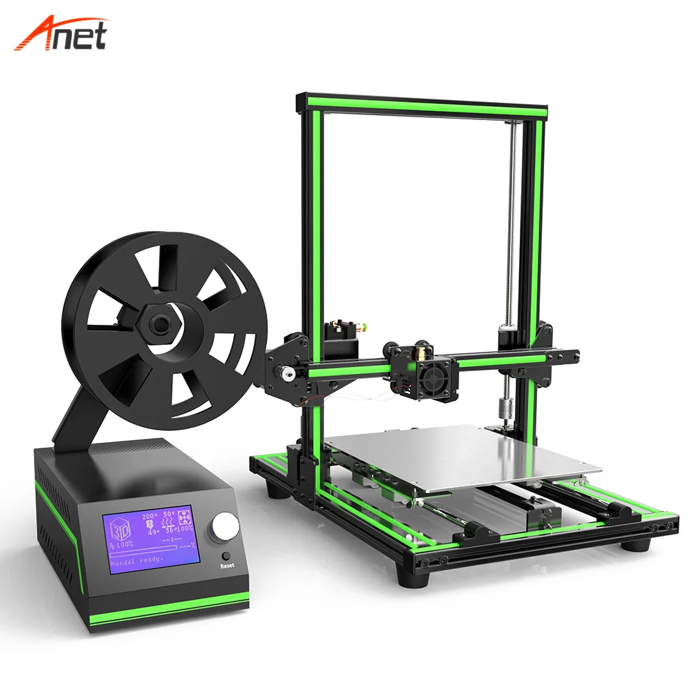 Anet E10 High Version Printed Machine Teflon Tubing 3d Printer Aluminum Semi-assembled Stampante Metal For Sale | Компьютеры и офис