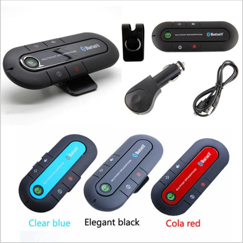 Hands free Phone Беспроводной Bluetooth гарнитуры автомобильный FM трансмиттер MP3