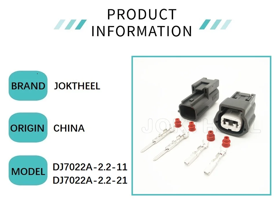 1/5/10/20 set Sumitomo 2 pin male female Engine E-RS Water Temperature Sensor ECT Connector for Nissan Hyundai 6189-0772
