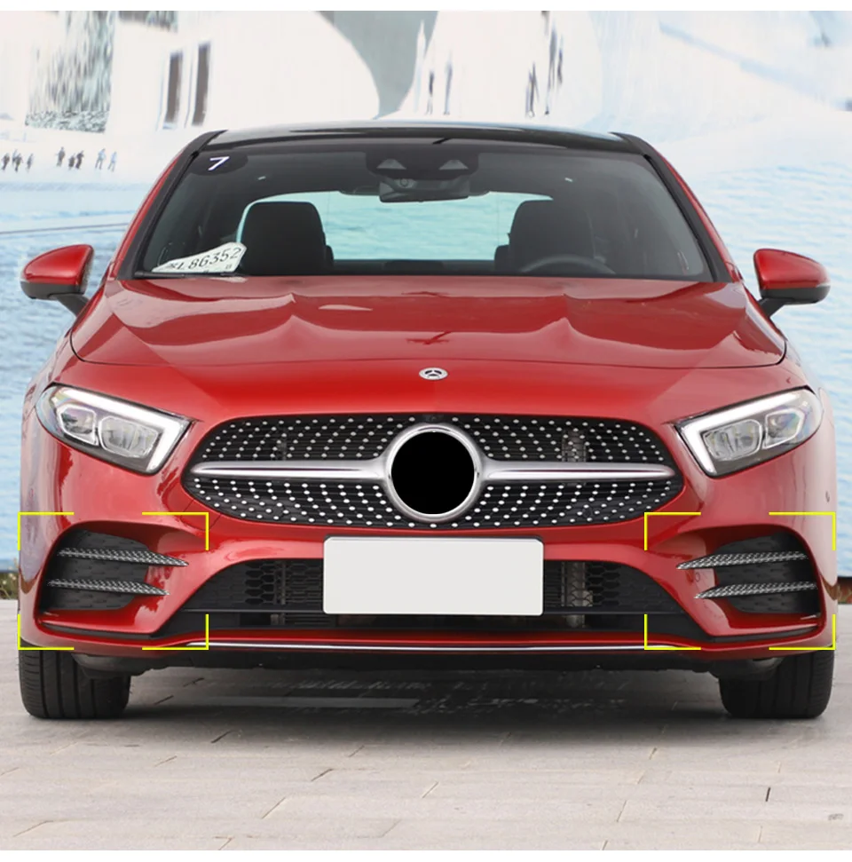 Передний противотуманный светильник для Mercedes w177 amg/класс a mercedes classe a w177 clase планки/a180 Mercedes a класс w177 аксессуары