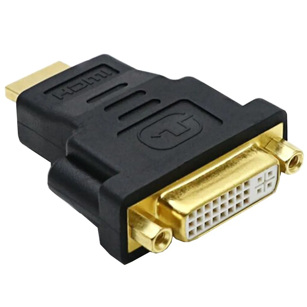 HDMI к DVI аудио кабель конвертер 24 + 5 Женский Мужской двунаправленный адаптер 1080P