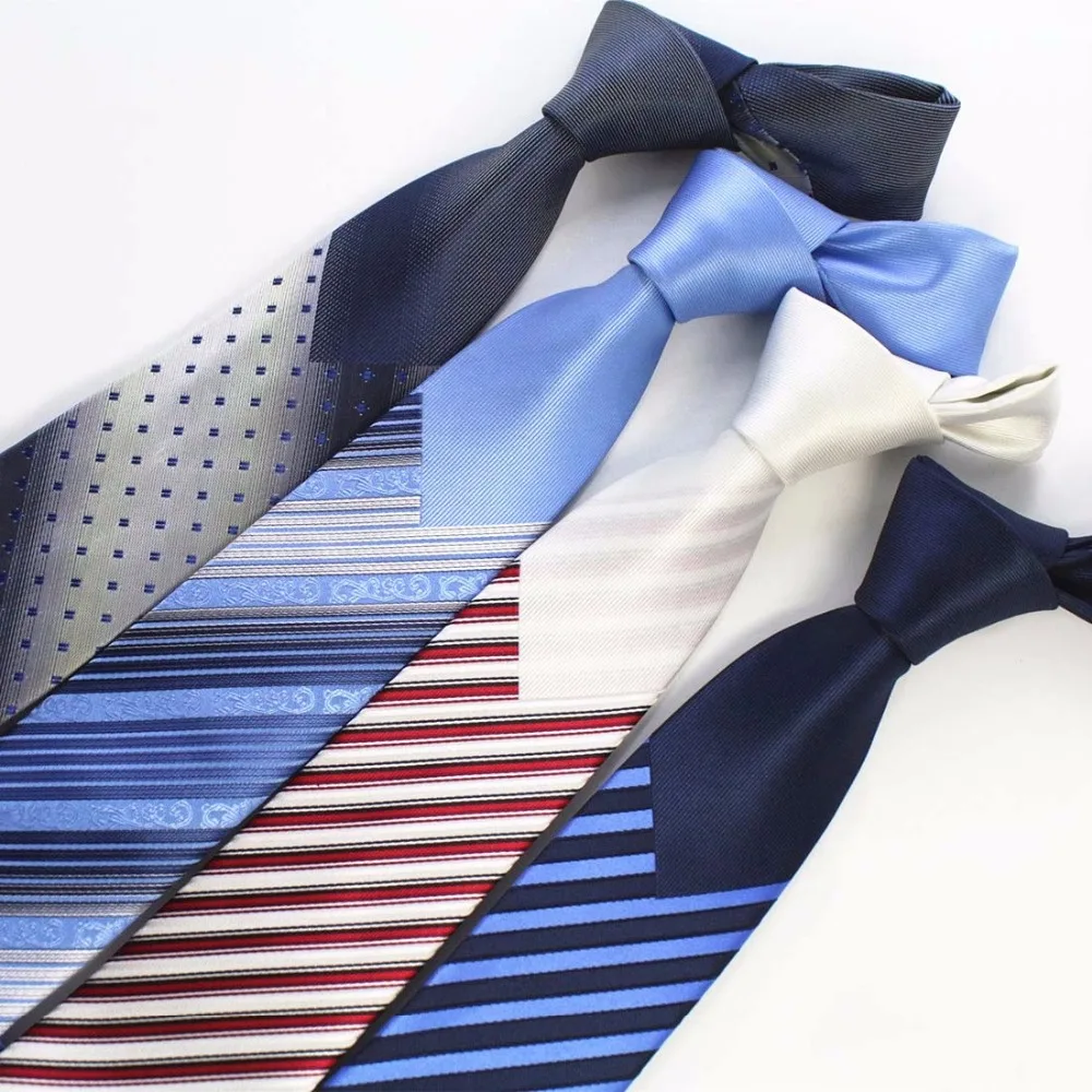 Мужские галстуки Ricnais модные жаккардовые бабочки 7 см с градиентом|slim tie|ties for