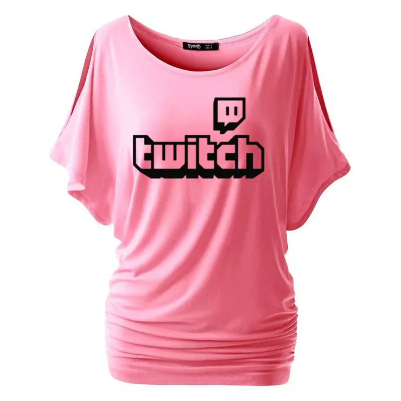 Twitch ТВ футболка игровой Топ Мужская геймер Fan Gifts короткий рукав с регулирующей