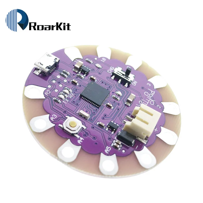 Плата LilyPad ATmega32U4 для Arduino макетная плата микроконтроллера USB|lilypad atmega32u4|arduino