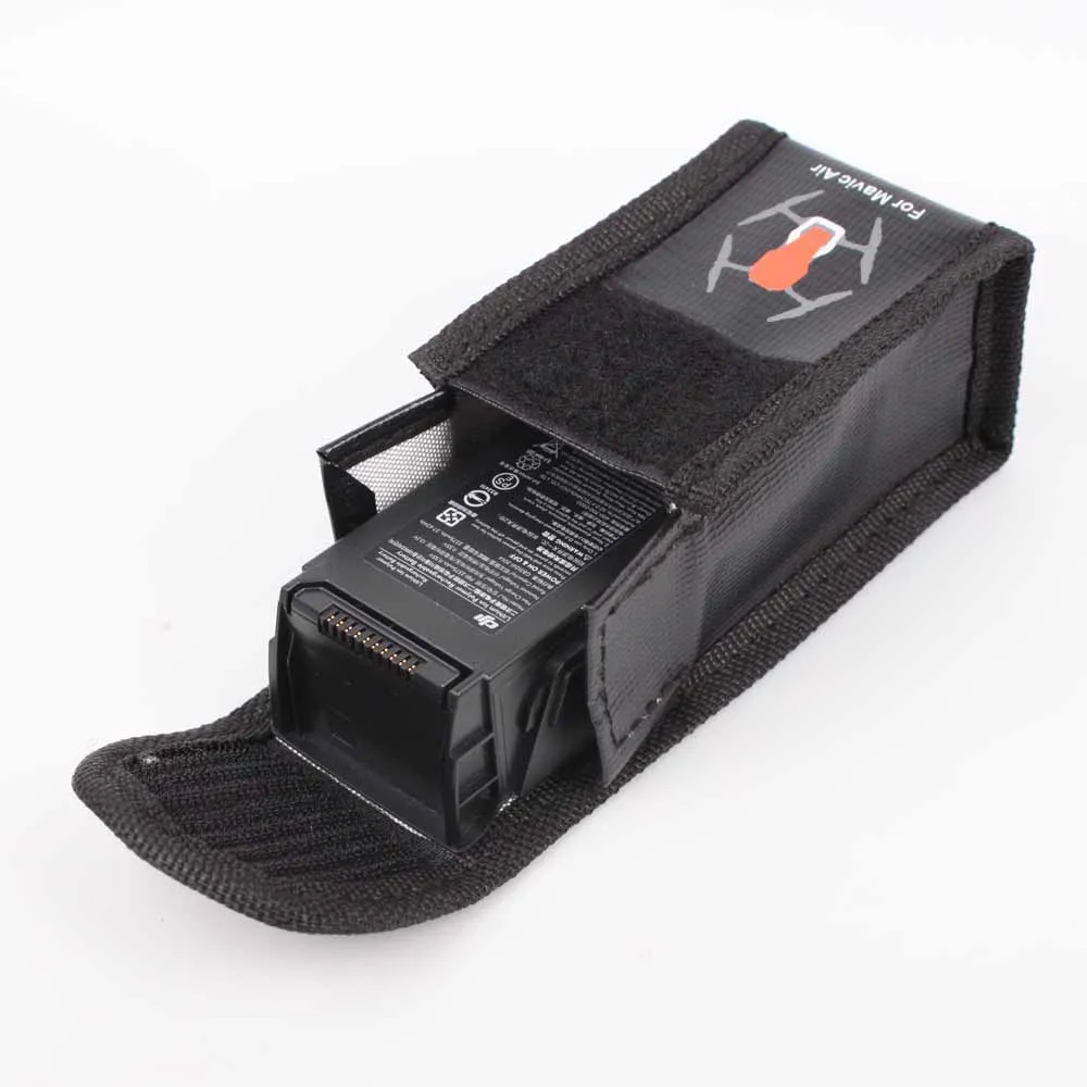 for 1 Battery Для DJI MAVIC AIR battery Bag чехол защитный чехол сумка для хранения LiPo Взрывозащищенная безопасная сумка для dji mavic air аксессуар - Цвет: for 1 Battery