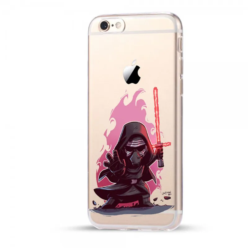 Чехол для телефона RUICCASE Star Wars с героями мультфильмов KyloRen BB-8 Apple iPhone 6 6S 7 8 Plus X 5 5S SE