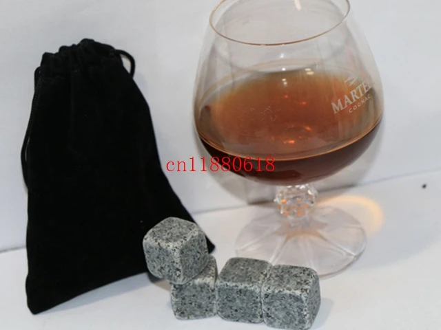 50 компл./лот (9 шт./компл.) Бесплатная доставка кубик льда для виски камни Soapstone Rocks