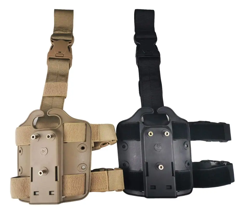 

Tactical Leg Holster Platform Hard Plastic Polymer Holsters for Glock17 M9 M92 p226 Hunting Gun Airsoft Gun accessories