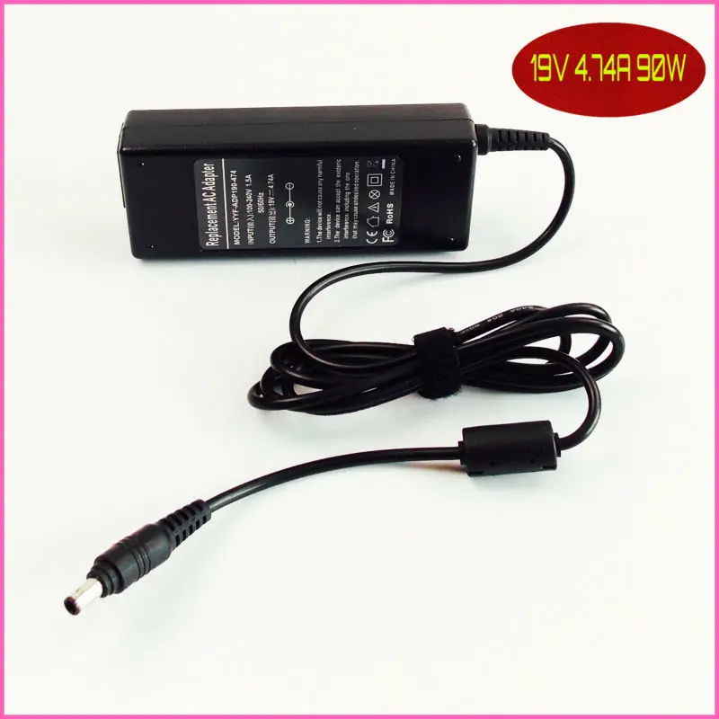 Для samsung R510 R517 R425 R519 R610 R620 R720 R710 R728 19V 4.74A адаптер переменного тока питания для ноутбука Зарядное устройство Шнур питания
