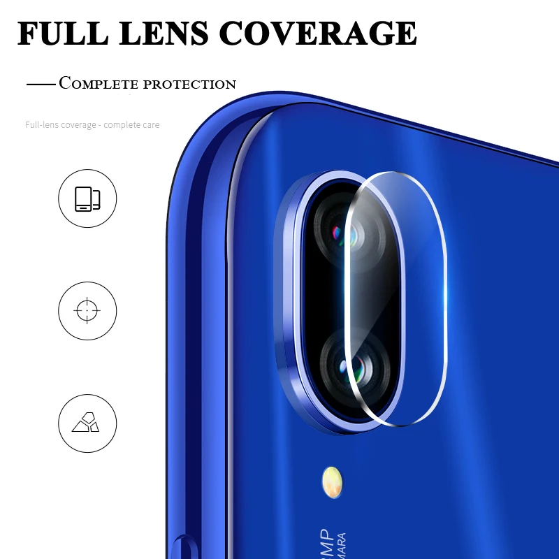 Tsimak 2 шт./лот закаленное стекло для задней камеры Xiaomi Mi 8 9 SE A2 Lite Redmi Note 7 5 6 Pro 6A Pocophone