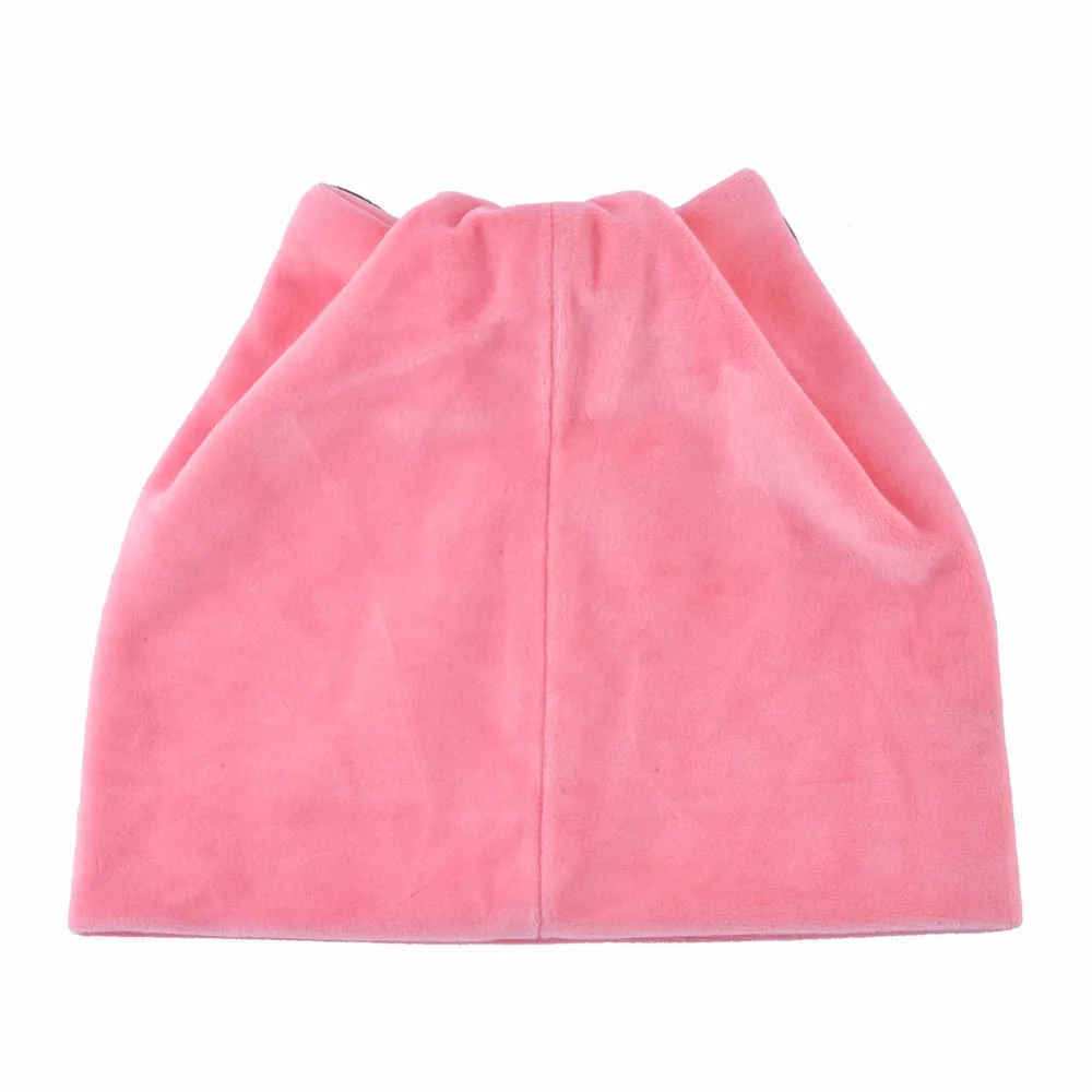 TQMSMY зимние шапки женские вязаные с кошачьими ушками теплые бархатные Стразы