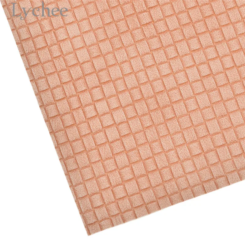 Lychee, 1 предмет 21x29 см A4 тканым узором ПВХ кожа ткань синтетическая кожа DIY Материал с плоским дном для одежды сумки из натуральной кожи Ремни