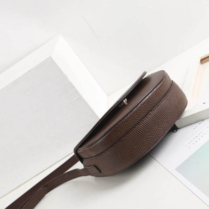 Женская сумка-седло из натуральной кожи с верхним слоем | Багаж и сумки