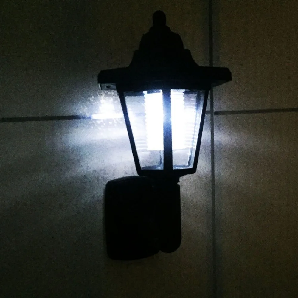 Фонарь на солнечной батарее настенный светодиодный светильник супер яркий